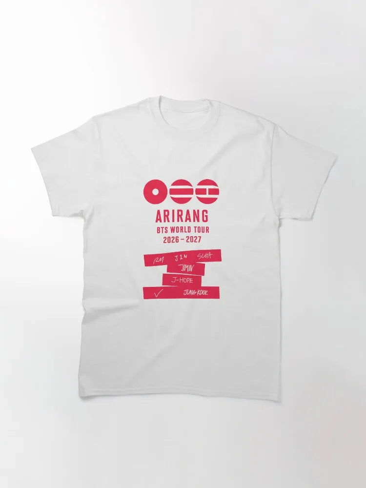BTS World Tour April 2026 Shirt
