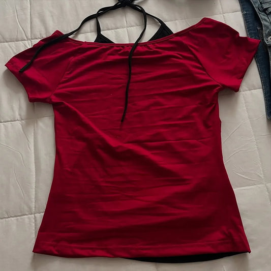Women's Y2K millennium Crop Top