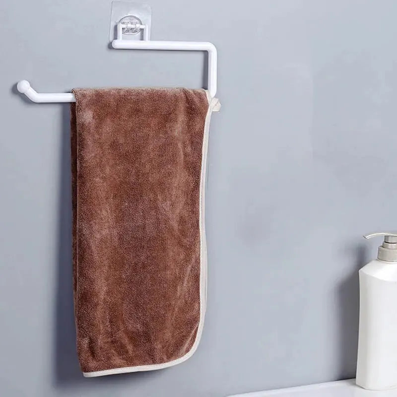 Punch-free Kitchen Paper Towel Rack T