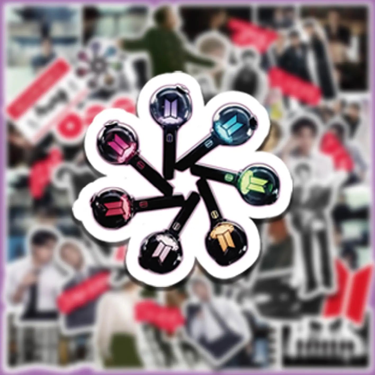 60 Pcs BTS Arirang Stickers