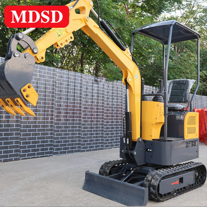 Mini Excavator With Attachments- Free Shipping