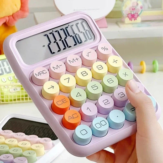1pc Candy-Colored Calculator