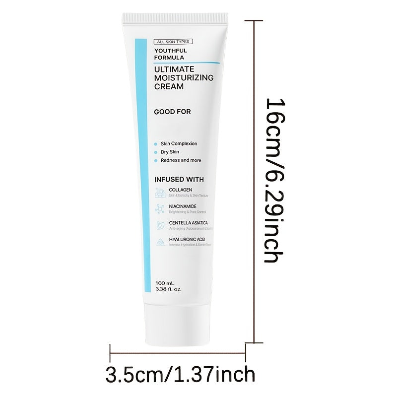 1 Tube Youthful Moisturizer Cream with Centella Asiatica