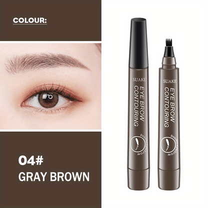 1pc Microblading Eyebrow Pencil with a Micro-Fork Tip Applicator