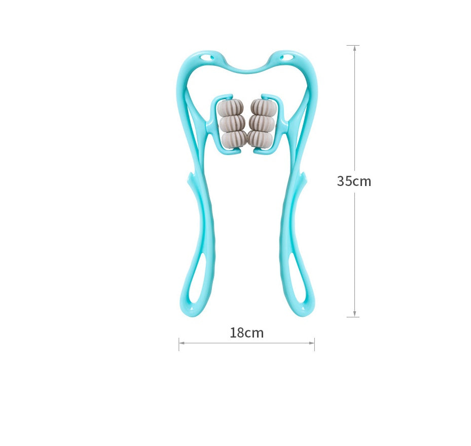 Upgraded 6-Roller Cervical Neck Massager