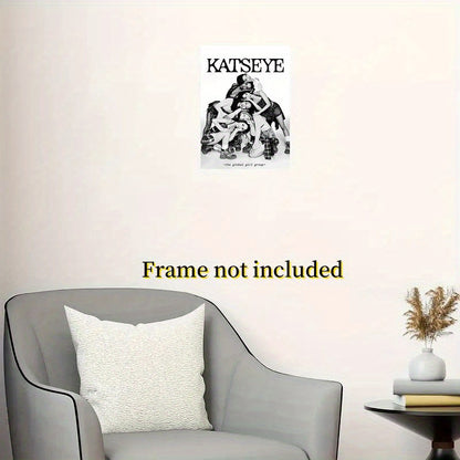 1pc Katseye Global Girl Group Art Print -