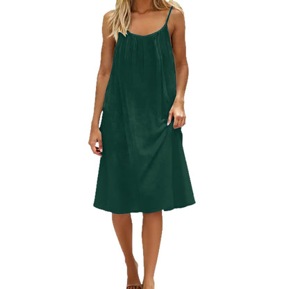 Women's Backless Cami Dress