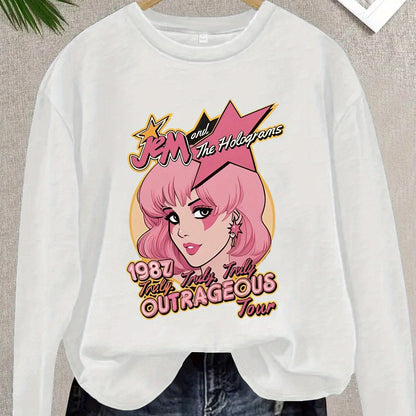 Jem and the Holograms 1987 Tour T-Shirt