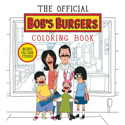 The Official Bob's Burgers Coloring Book - Paperback