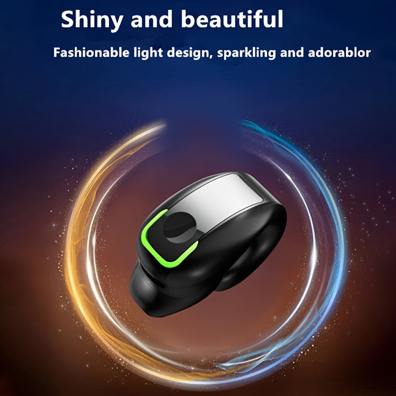Clip-On Wireless Earbuds with Noise Cancellation