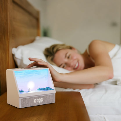 Sunrise Alarm Speaker Lamp