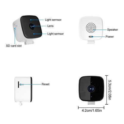 Remote Two-way Intercom Window Camera