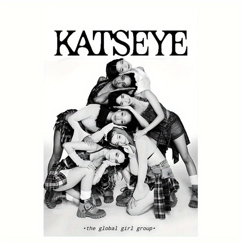 1pc Katseye Global Girl Group Art Print -