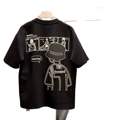 Comic Book Printed T-shirt
