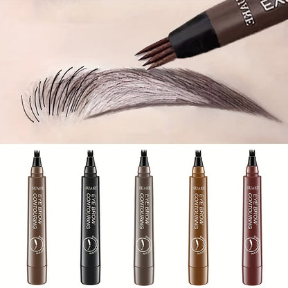 1pc Microblading Eyebrow Pencil with a Micro-Fork Tip Applicator