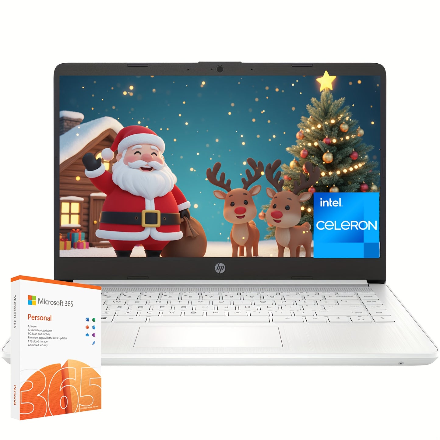 HP Newest 14" Ultra Light Laptop for Students And Business