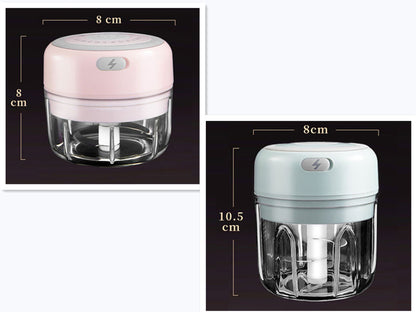 Mini Wireless Electric Garlic Masher