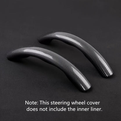 Non-Slip Carbon Fiber Steering Wheel Cover!