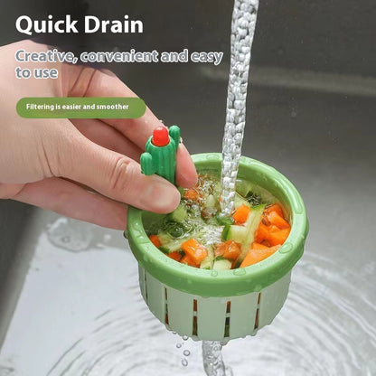 Automatic Cactus Sink Drain Strainer