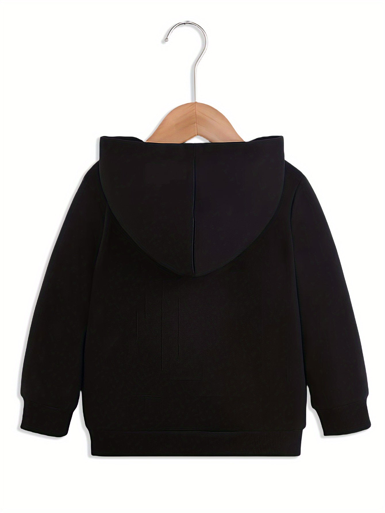 Girls' Autumn/Winter Hooded Sweatshirt  with "I'm Literally Just a Girl" Print & Pink Bow