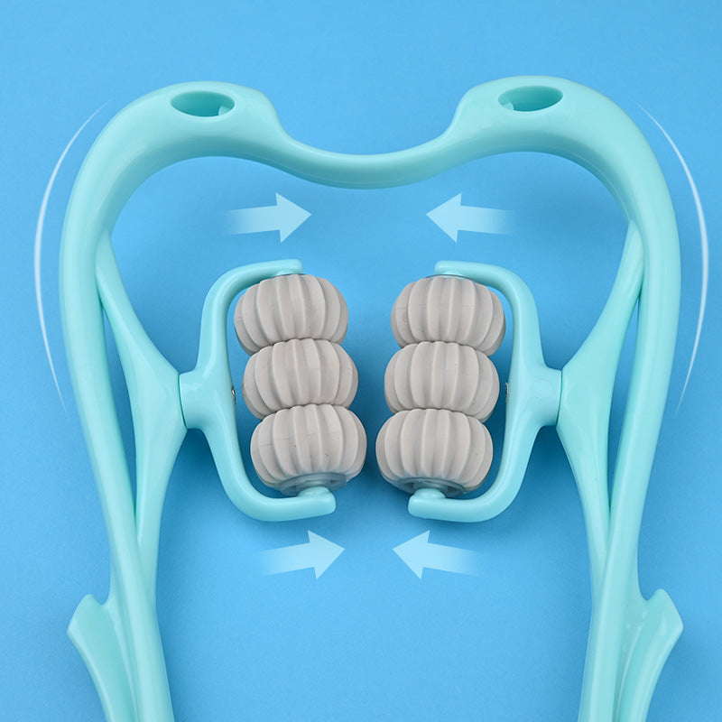 Upgraded 6-Roller Cervical Neck Massager