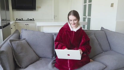 Oversized Hoodie Blanket & Socks