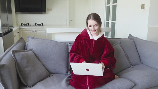 Oversized Hoodie Blanket & Socks