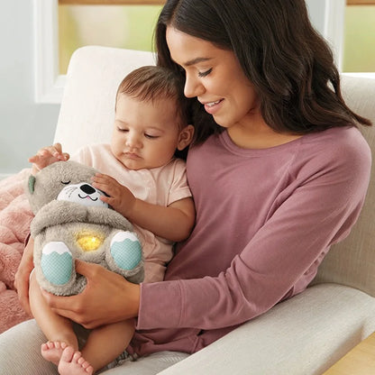 Soft Rhythmic Breathing Plush Teddy Bear