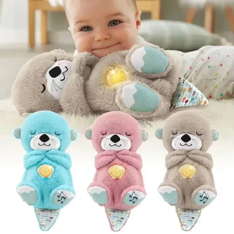 Soft Rhythmic Breathing Plush Teddy Bear